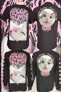 Image of Officially Licensed Fatuous Rump "That's Not Nip" Cute AF Kitty Short/Long Sleeves shirt!