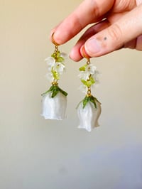 Image 2 of 🤍White Bellflowers🤍 Golden