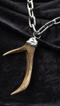 Image 4 of Deer antler chunky necklace
