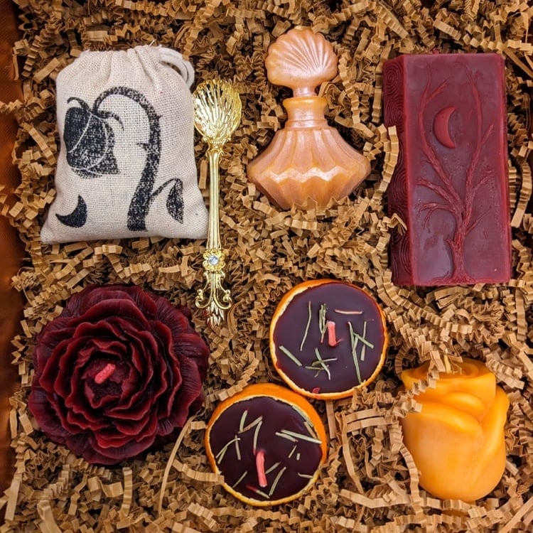 Image of Rose Bath Box Set 