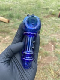 Image 3 of blue smiley face spoon 