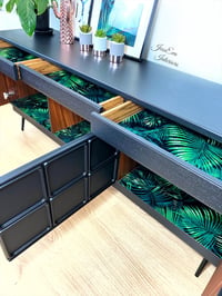 Image 4 of Mid Century Modern Retro McIntosh SIDEBOARD / LONG TV CABINET painted in black
