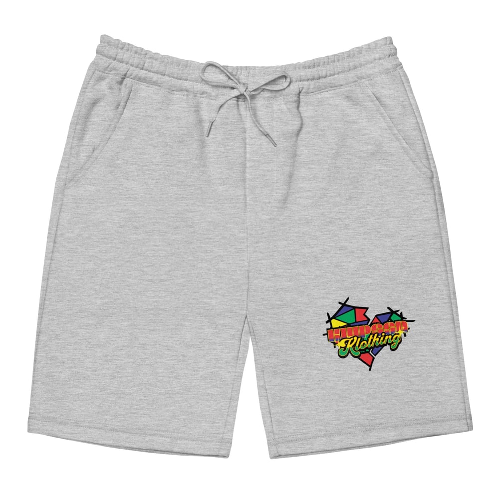 Image of Men's Tender Heart Fleece Shorts 
