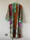 Patchwork Silk Kimono Sari Robes –  Limited Edition