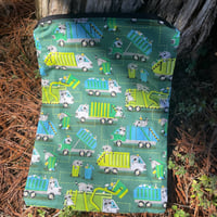 Image 1 of Trash Pandas on Trash Trucks Zipper Pouch