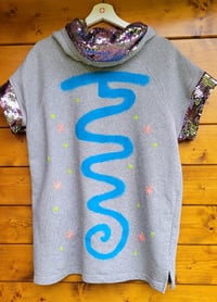 Image 9 of "Touching the Galaxy" Sequins Hoodie, Size