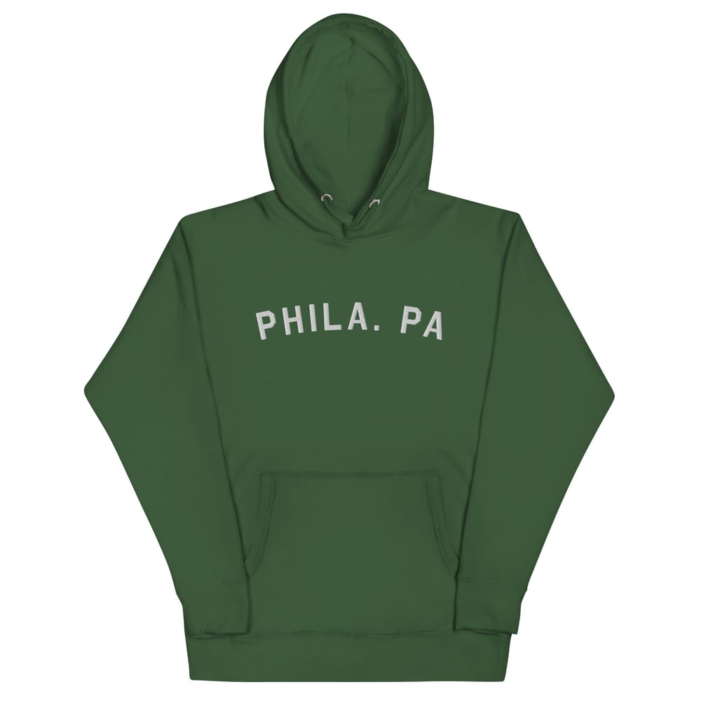 Image of Phila PA Embroidered Hoodie