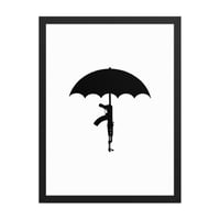 Image 3 of Gunbrella framed photo paper poster