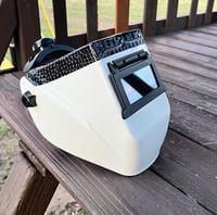 Image 1 of Embossed croc Hobart welding hood 