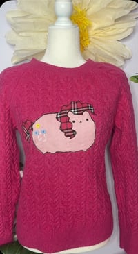 Image 2 of Pinkiepie Pusheen Sweater 🎀(S/M)