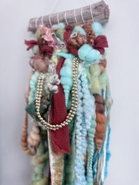 Image 10 of Teal & Copper Fiber Art Pack | Weaving, Earrings & Embroidery Set