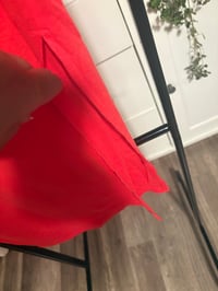 Image 2 of Forever 21 red slit skirt