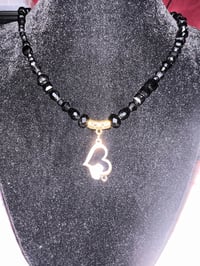 Image 1 of Black Obsidian Protection Necklace 