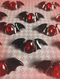 Image 6 of Black Bat Hard Enamel Pin