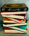 Top of the Stack original oil painting 