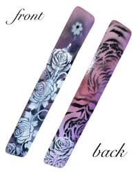 Image 2 of Airbrushed tribal rose incense holder 