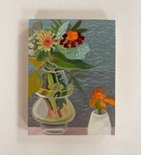 First Zinnia and Grey Sea