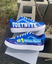 Image 1 of Kid Fortnite AF1 🥷🪵🎨