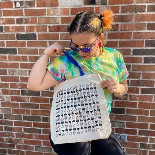 Image of Blob Blob Tote Bag