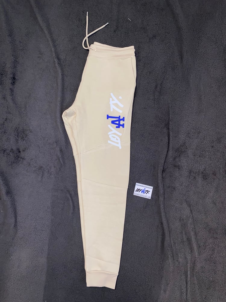 Image of Cream joggers unisex