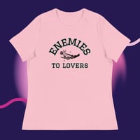 Image 3 of Enemies to lovers Women's Relaxed T-Shirt