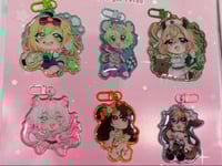 Image 2 of Vtuber keychains (Indie, Hololive, Phase Connect) preorder !