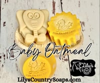 Image 1 of Baby Oatmeal Goat Milk Soap