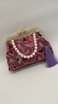 Pink Peacock Evening Bag