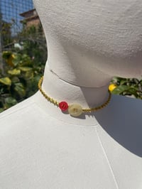 Image 5 of Gold Buttons Choker