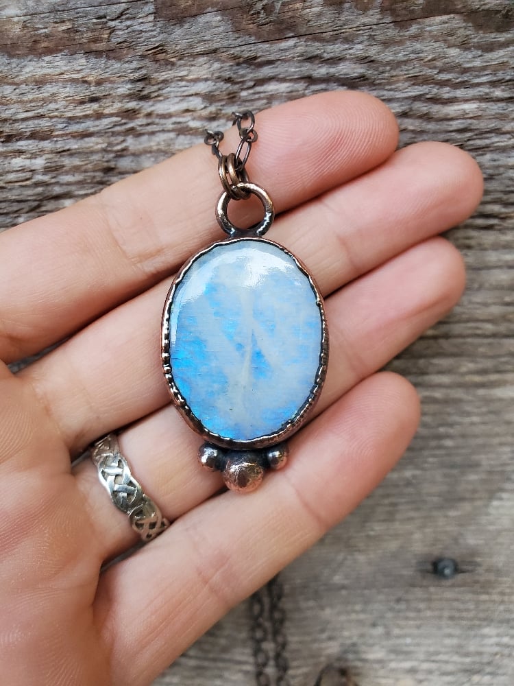 Rainbow Moonstone #2 | The Copper Newt