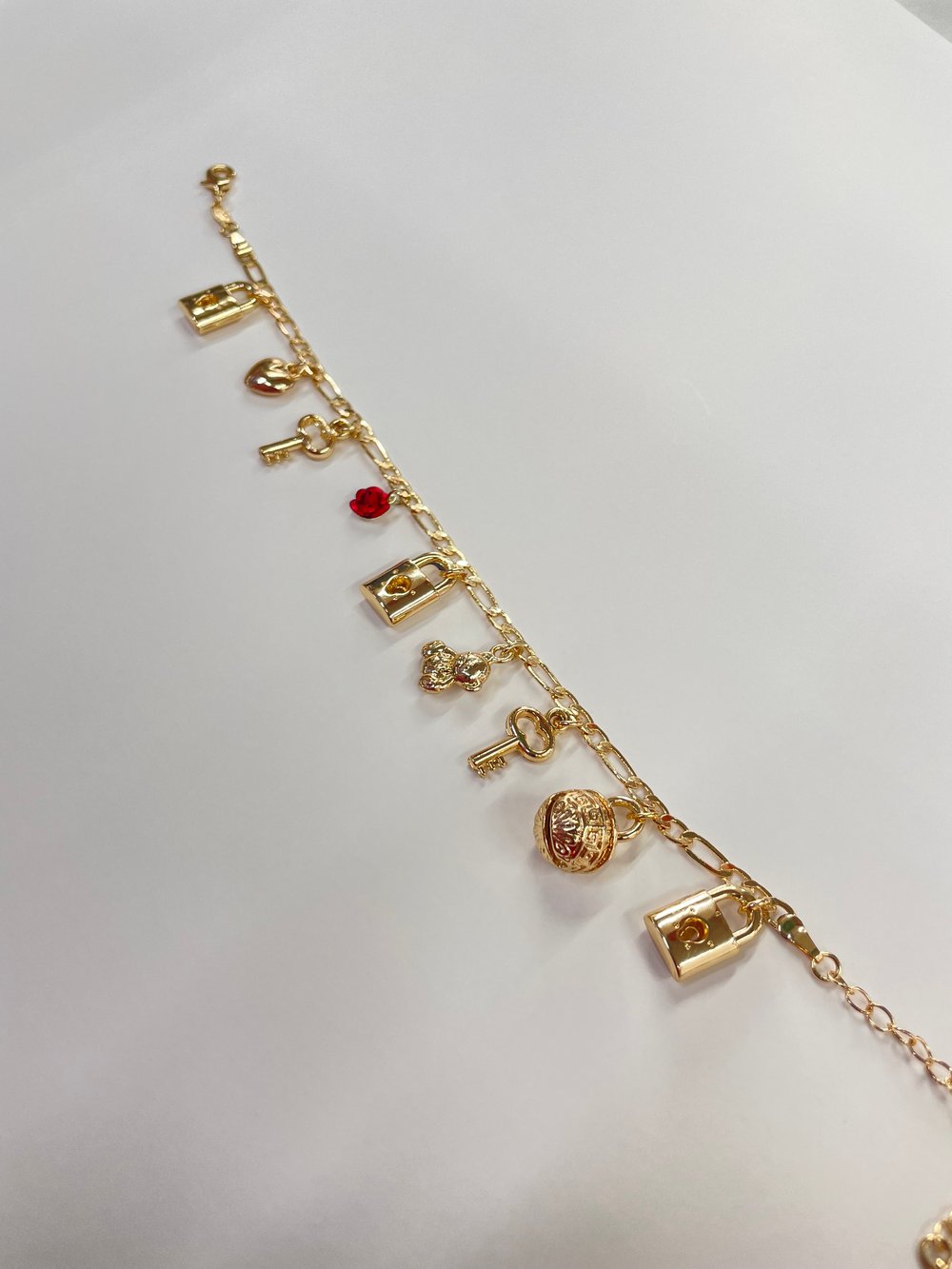 Valentine’s Day Charm Bracelet