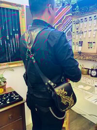 Image 5 of Hand painted leather holster 