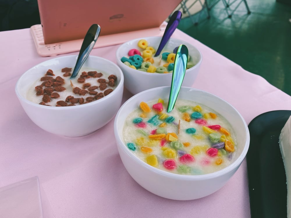 Cereal Candles