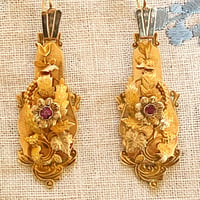 GOLD ITALIAN EARRINGS