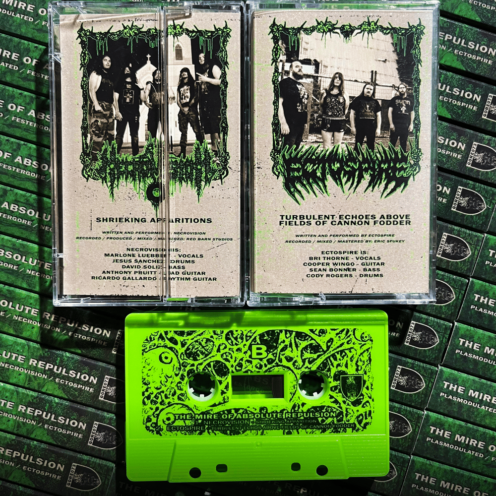 “The Mire of Absolute Repulsion” 4-way split cassette