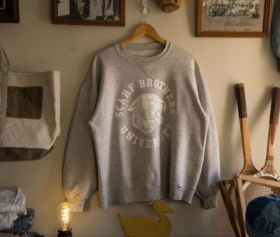 Image of University Single V (XL)- Pearl Grey 