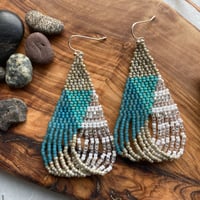 Image 1 of Ingriq Earrings - Glacier Collection 