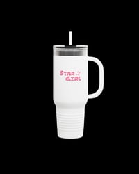 White “StarGirl” 40oz Insulated Tumbler