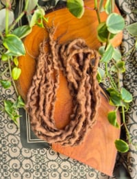 Image 1 of Alpaca Wool Dreadlocks - Sandy Brown