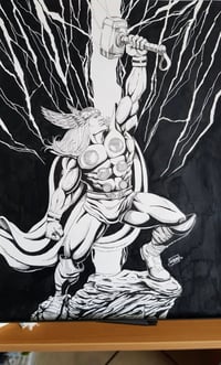 “GOD OF THUNDER INKS” 11 x 17!