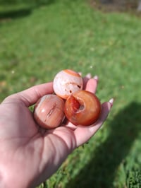 Image 1 of Carnelian Spheres