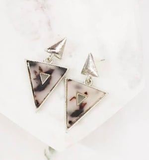 Image of Crave Statement Triangle Earrings