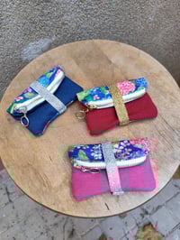 Image 1 of Carteritas HORTENSIAS azul