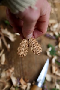 Image 8 of Oak Leaf ~ Earrings 