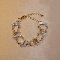 Image 5 of shells & Gold bracelet