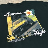 Image 5 of Hawaiian Style Tee - Black