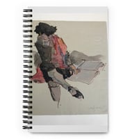 Image 1 of "Studio Visit" - by Hank Virgona - spiral notebook 