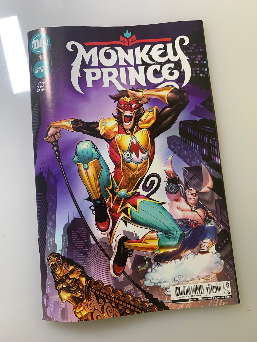 Image of MONKEY PRINCE #1 - signed comic (coverA)