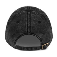 Image 2 of Vintage Cotton Black / White Legwork Dad Hat