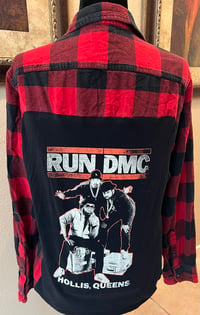 Vintage Red/Black Flannel Shirt RUN DMC